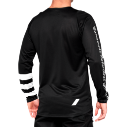 R-Core Long-Sleeve Jersey - Black/White - XL thumbnail-0