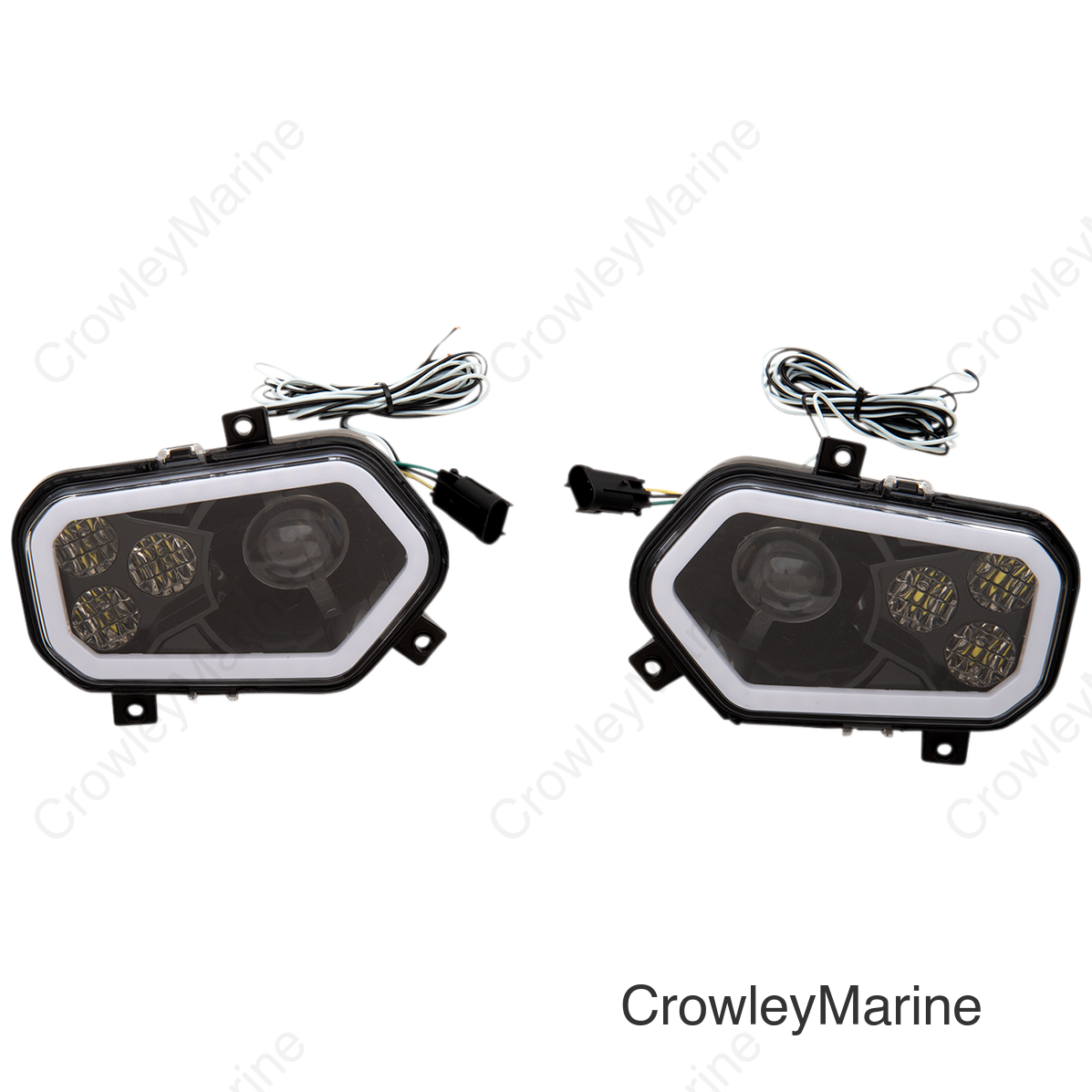 LED HEADLIGHT RZR800/9 BK