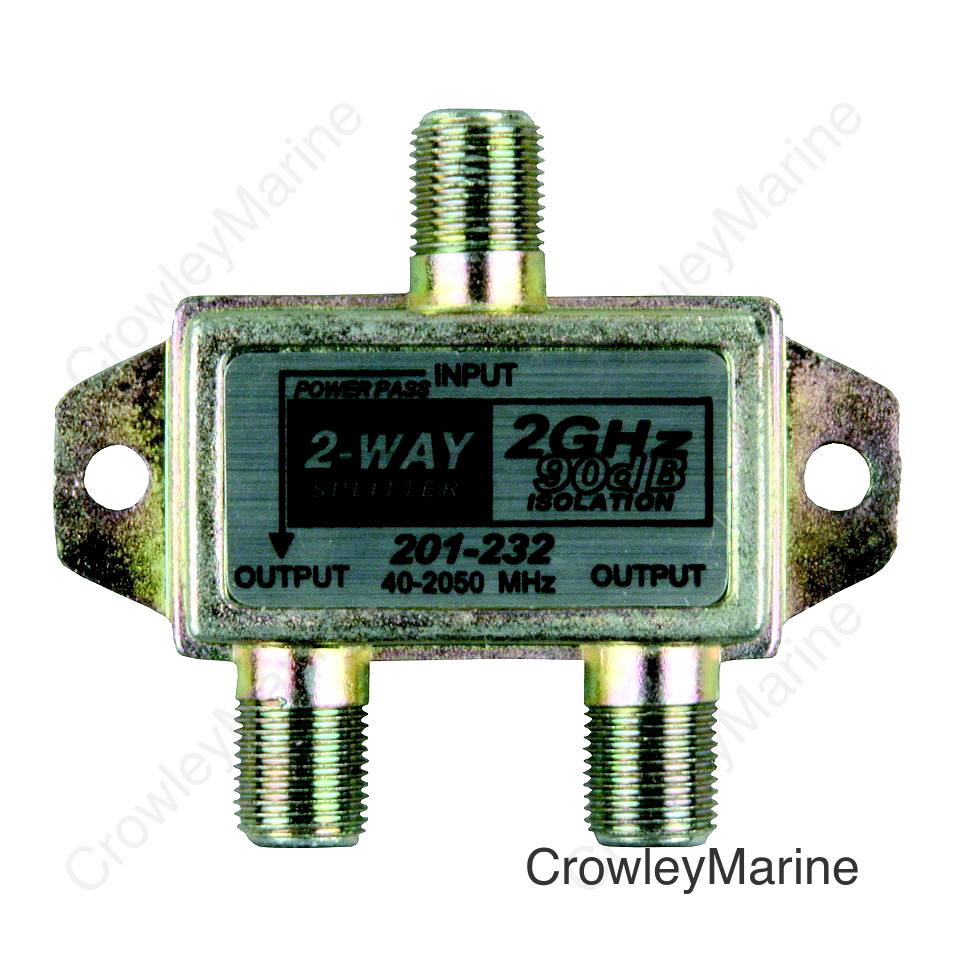 JR Products 2-Way 2 GHz Hd/Satellite Line Splitter