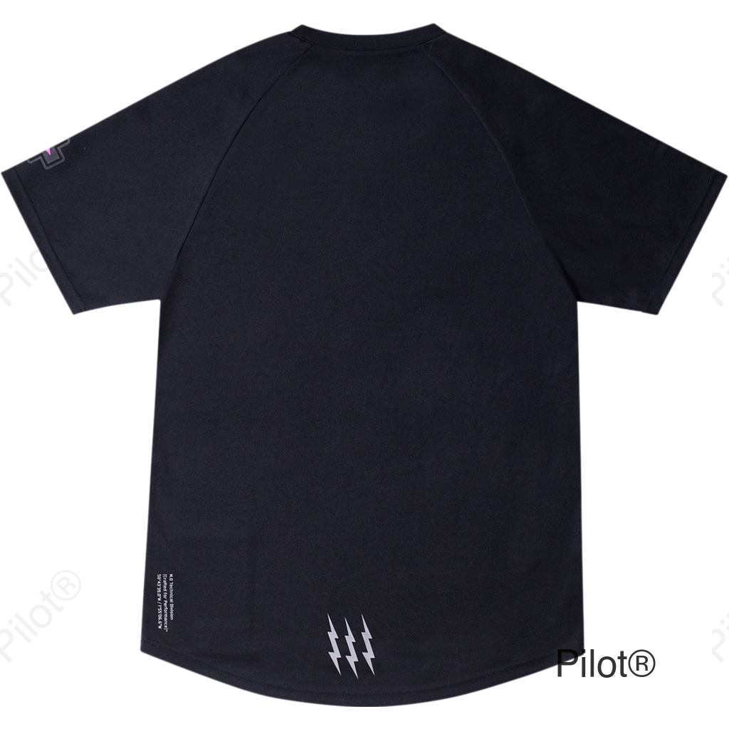 Riders Short-Sleeve Jersey - Black - XS
