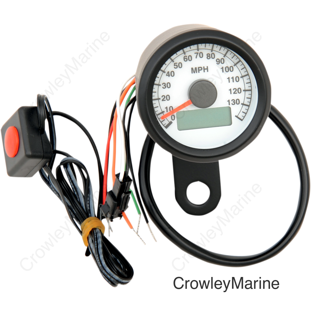SPEEDO BLK 1.8" PROG WHT