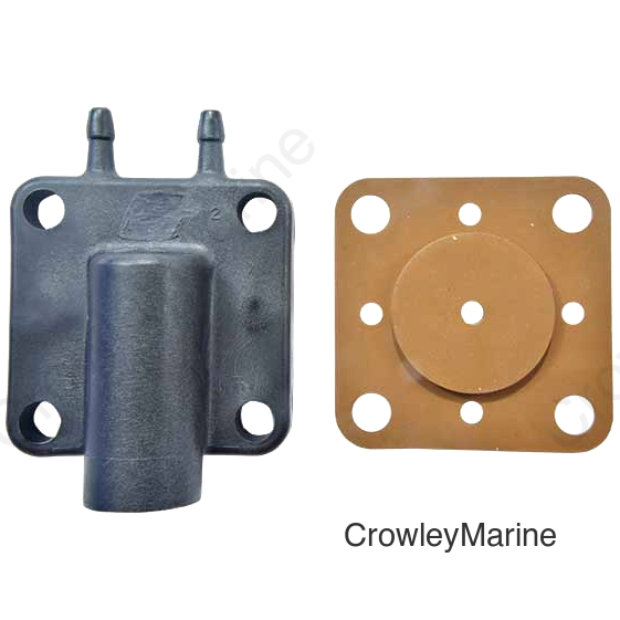 COVER AND GASKET ASSY OMC