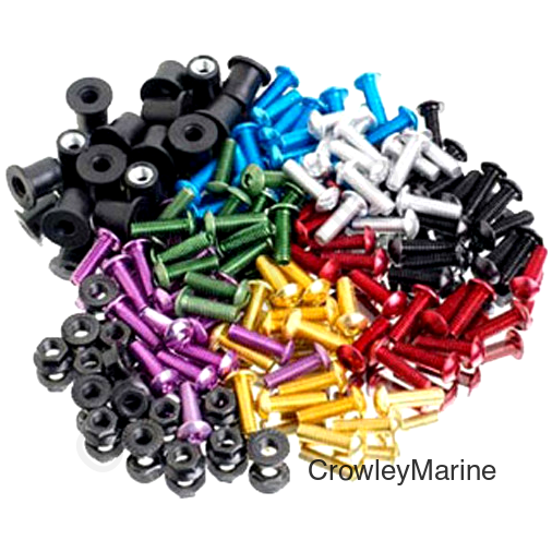 WINDSCREEN SCREW KIT STANDARD GOLD