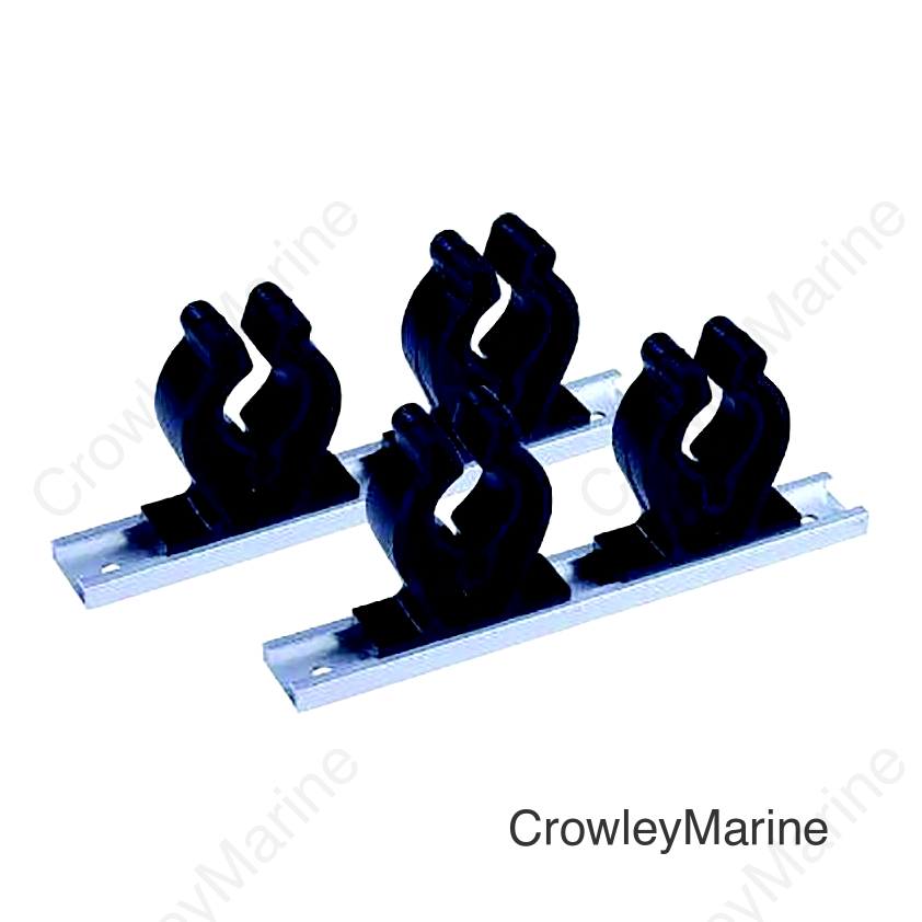 Sea-Dog 325041 Pvc Clips For Track Rod Holder