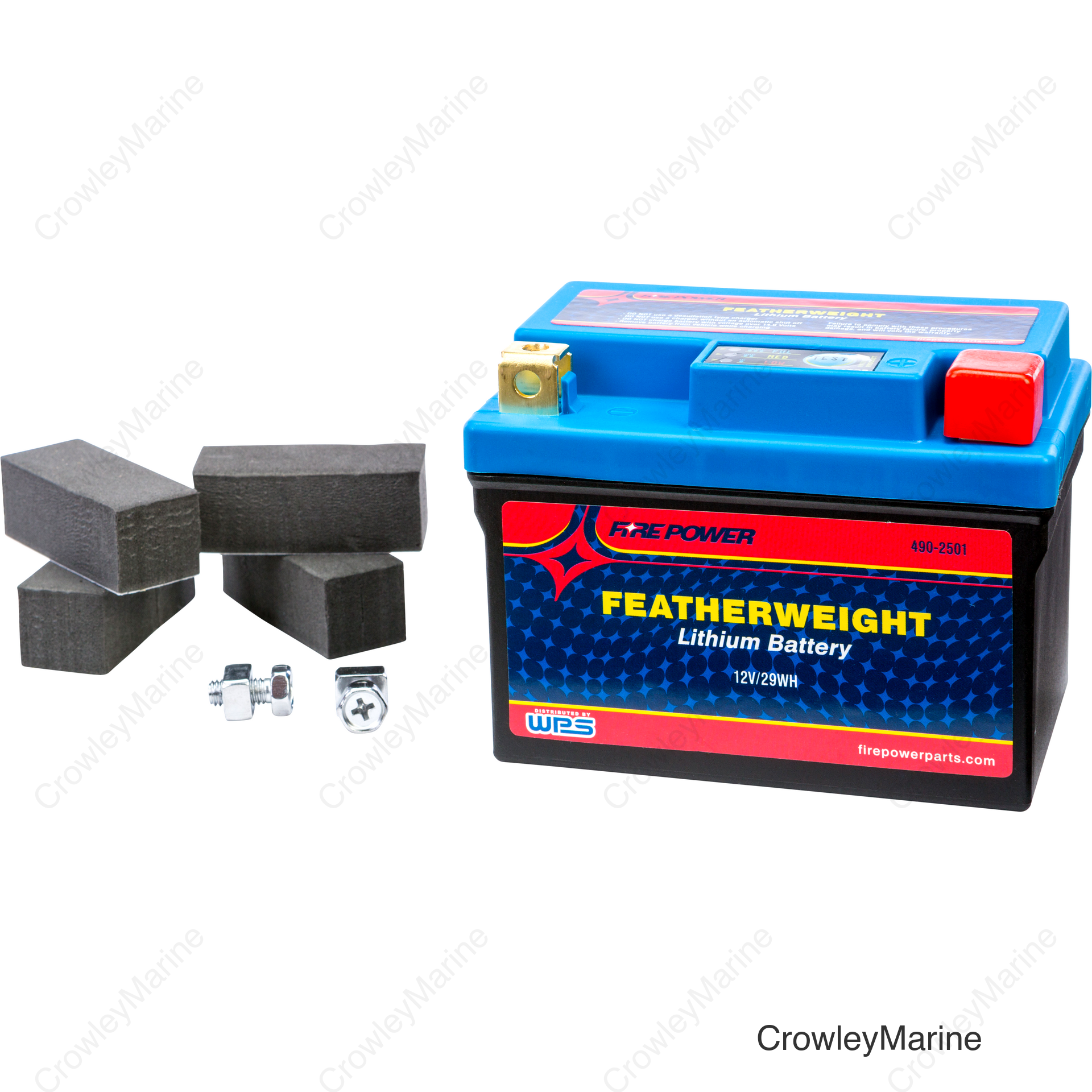 FEATHERWEIGHT LITHIUM BATTERY 150 CCA HJTZ7S-FP-IL 12V/29WH