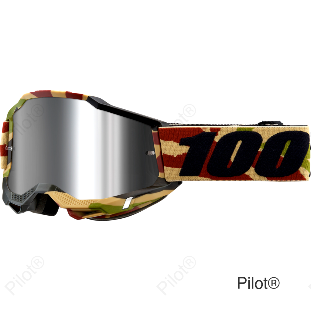 Accuri 2 Goggles - Mission - Silver Flash Mirror