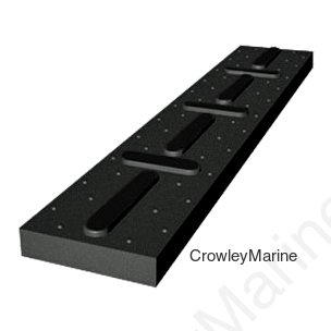 Shelby Floor, 2.00"x8" 14' Lug Board (386682)