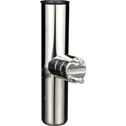 Seachoice Clamp-On Fishing Rod Holder, 9 in., Stainless Steel thumbnail-0