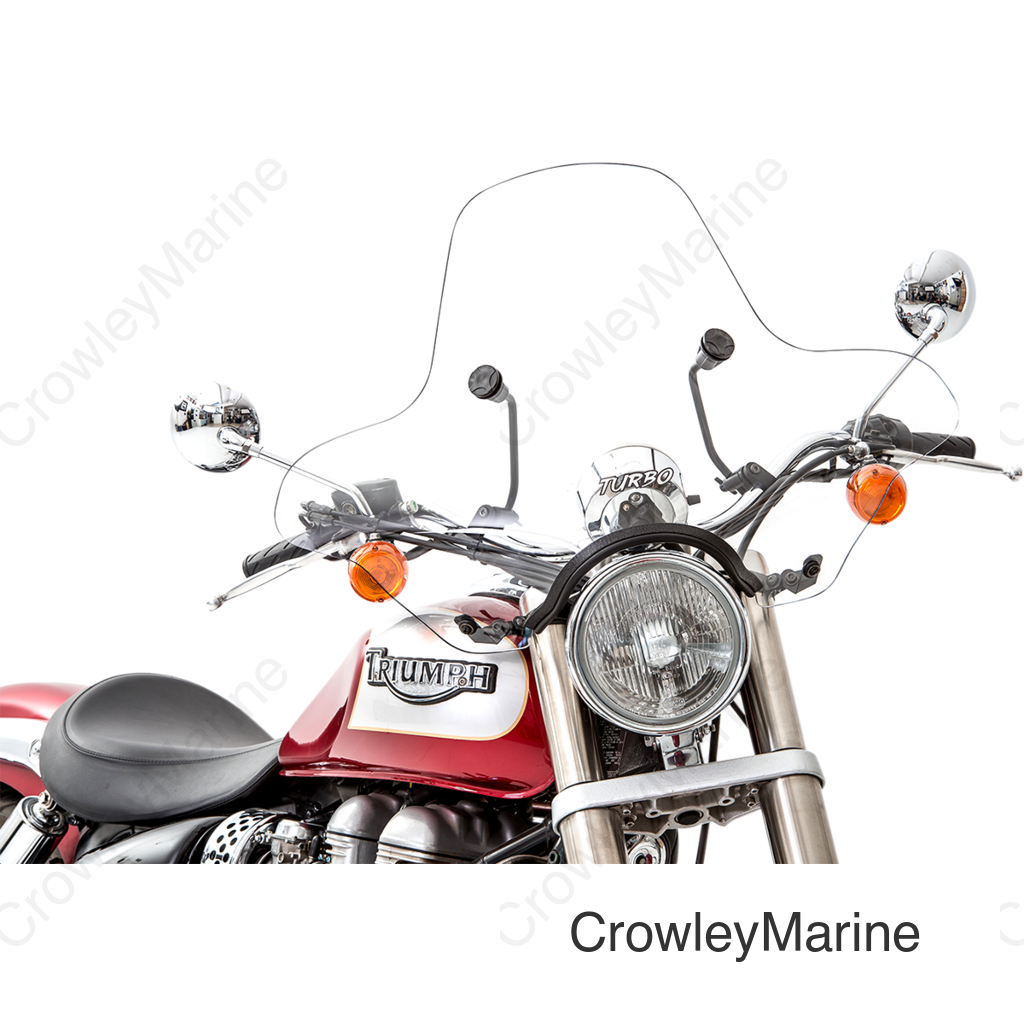 S-05 TURBO WINDSHIELD CLEAR 19.75" X 32"