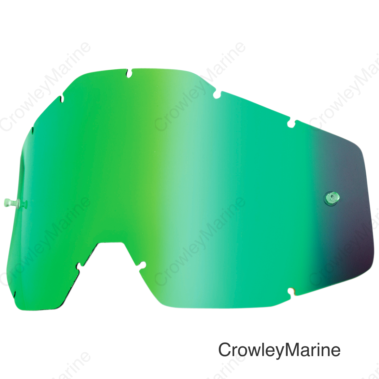 Accuri/Strata/Racecraft Lens - Green Mirror
