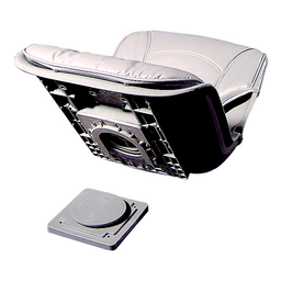 Tempress 45153 All-Weather QD® Seat With Cushions, Grey/Grey