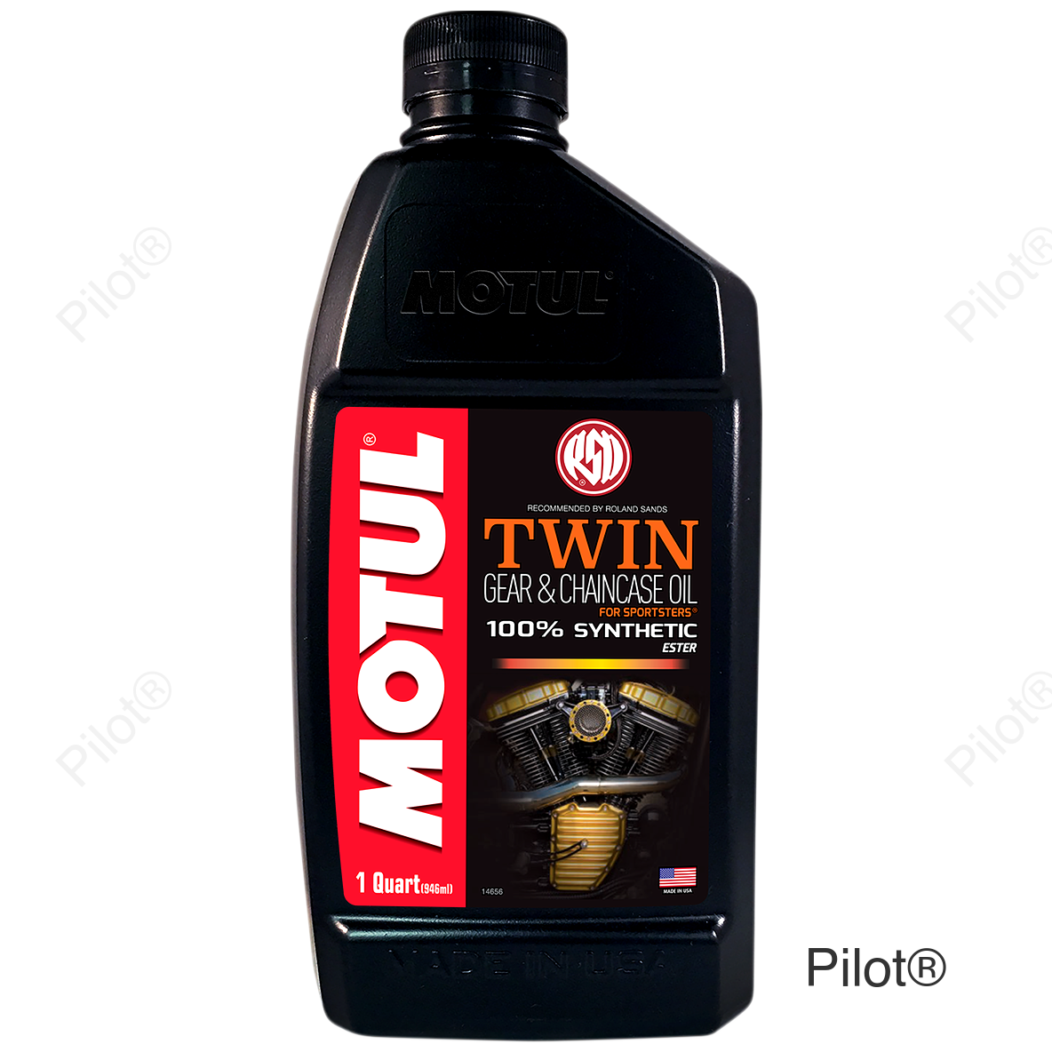 V-Twin Synthetic Gear & Chaincase Oil - 1 U.S. quart