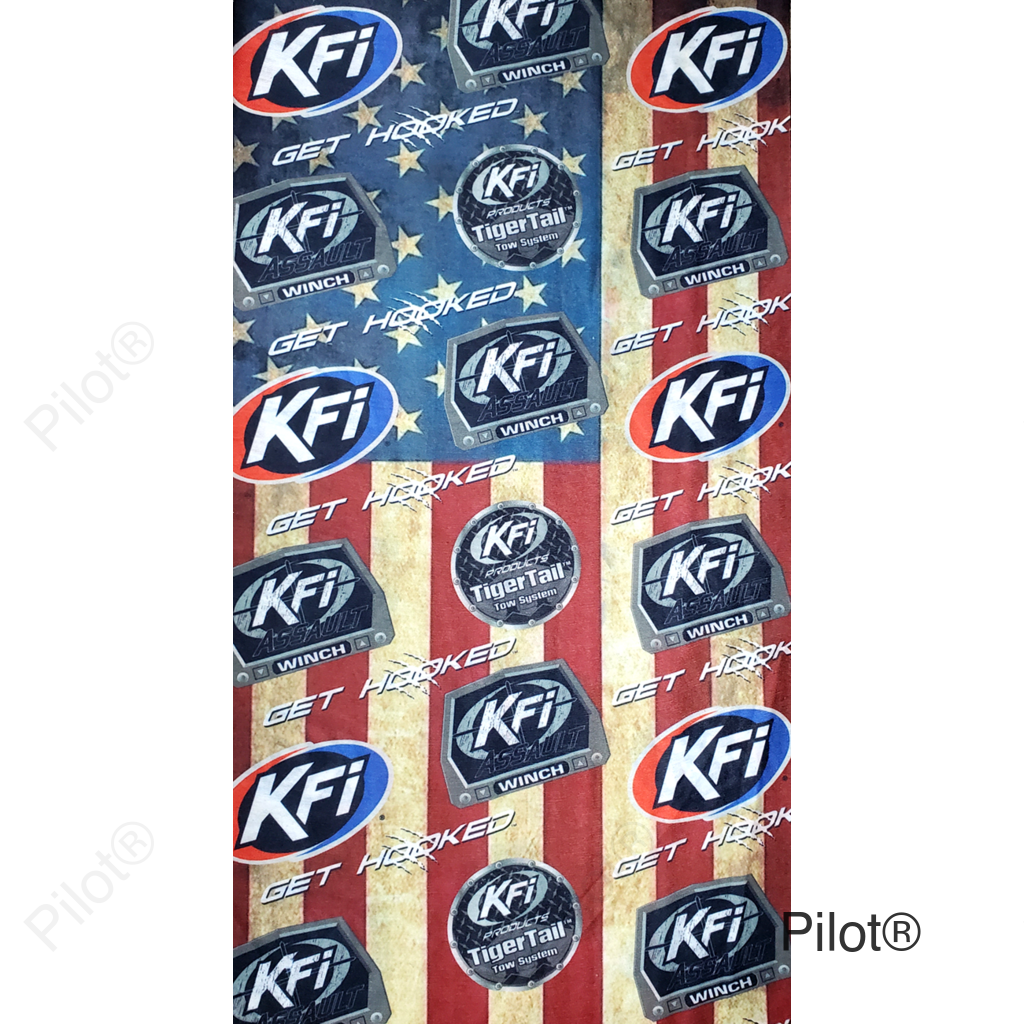 Face Mask with KFI Logos - Color