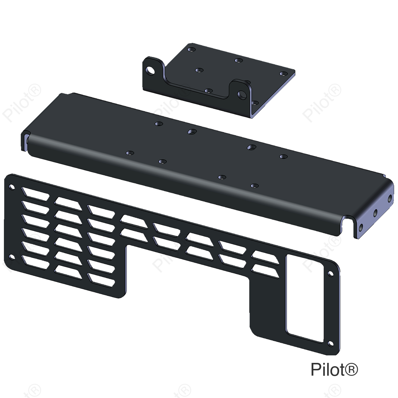 Replacement Standard Grille - Black - Polaris Ranger