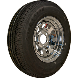 ST205/75D14"; 5-Hole Chrome Modular Rim; Load Range C (While Qtys Last)