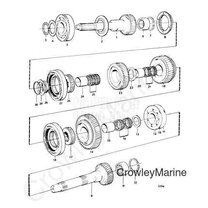 LOCK WASHER Volvo Penta (V2) (382779)