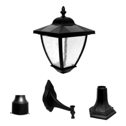 Bayport Solar Wall Lamp w/ 3 Mounting Options (23206) thumbnail-4