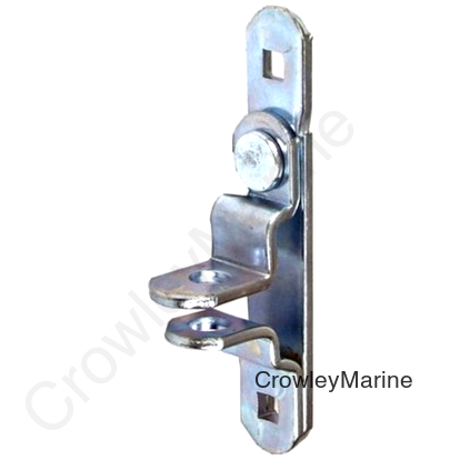 Door Latch, One-Piece Repl Hasp For 5654X, 4-1/4" bolt hole center (383250)