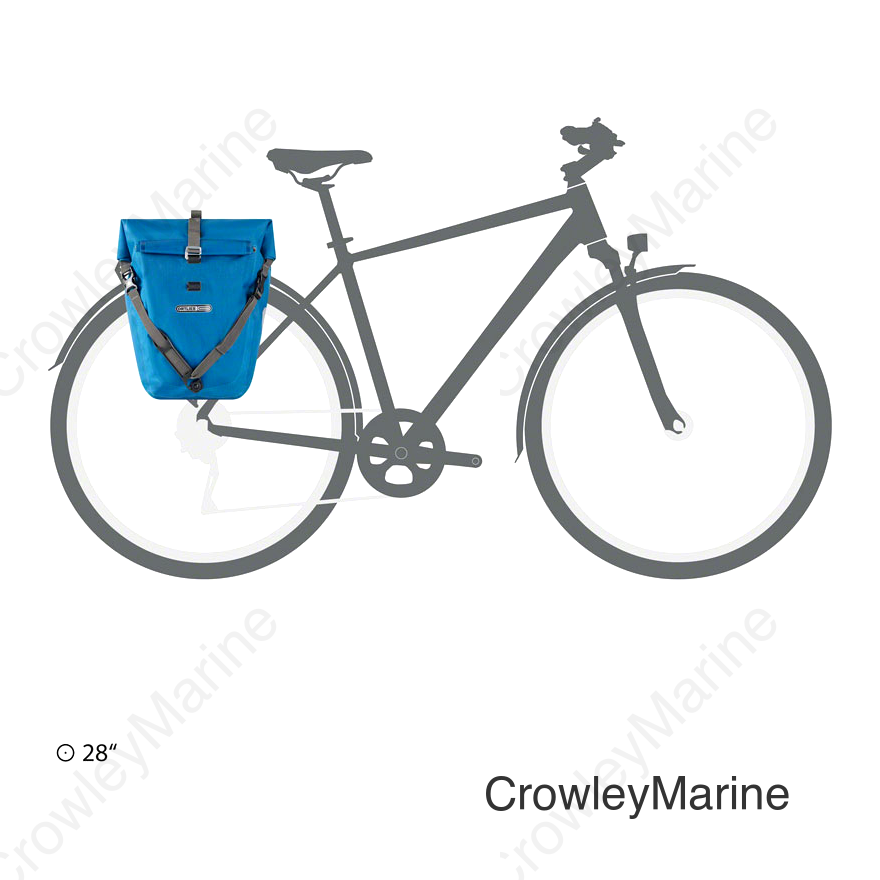 Ortlieb Back-Roller Plus Pannier - 23L Each Denim