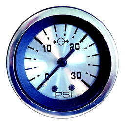Sierra 63477P Sterling Series 2" Stainless Steel Fuel Gauge & Requires "F" Sender Code thumbnail-1