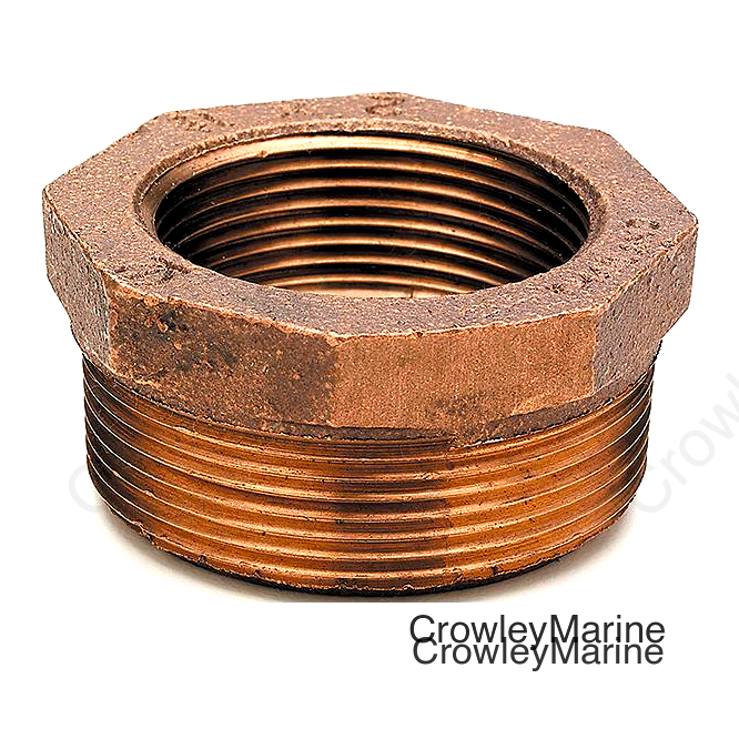 1-1/2 X 1 BRZ HEX BUSHING