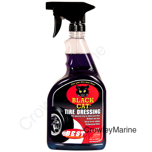 BEST 32 OZ. BLACK CAT TIRE DRESSING (RV0000391)