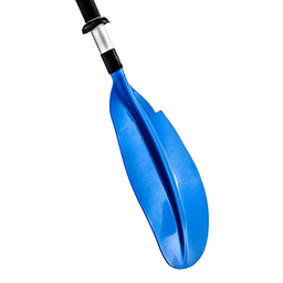 Seachoice 7 Ft. Curved-Blade Kayak Paddle, 2-Piece 1-1/8 in. Diameter Anodized Aluminum Shaft, 17 in. X 7-3/8 in. Blades thumbnail-0