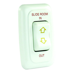 JR Products Single RV Slide Out Switch with Bezel thumbnail-1