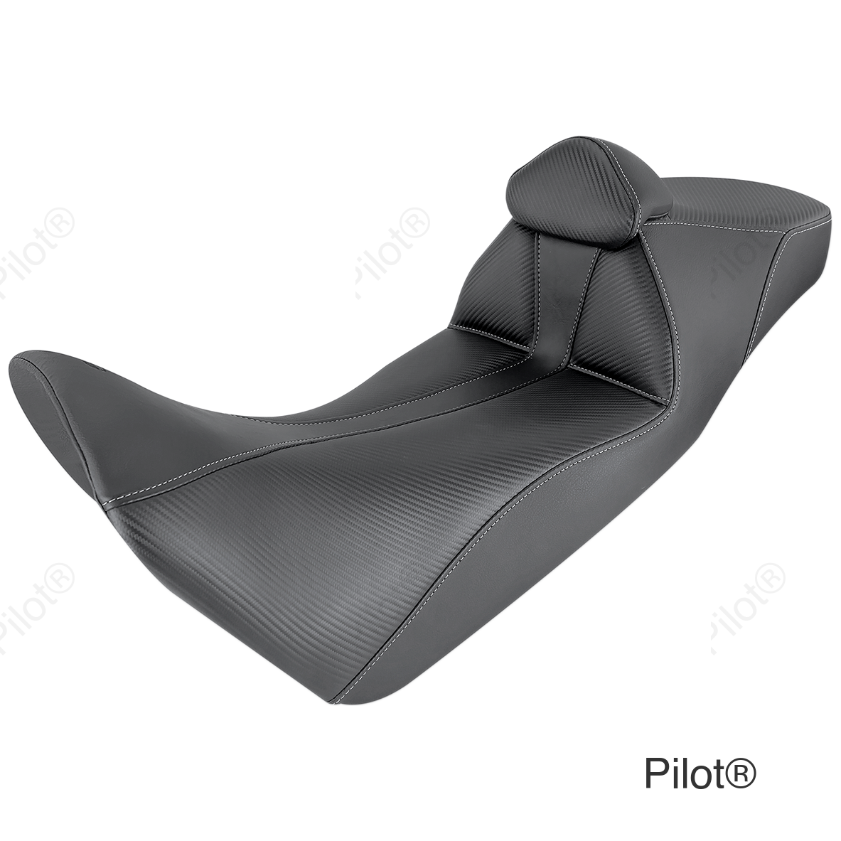 Adventure Tour Seat - Low - Lumbar Backrest - Black - CRF1000 '16-'19