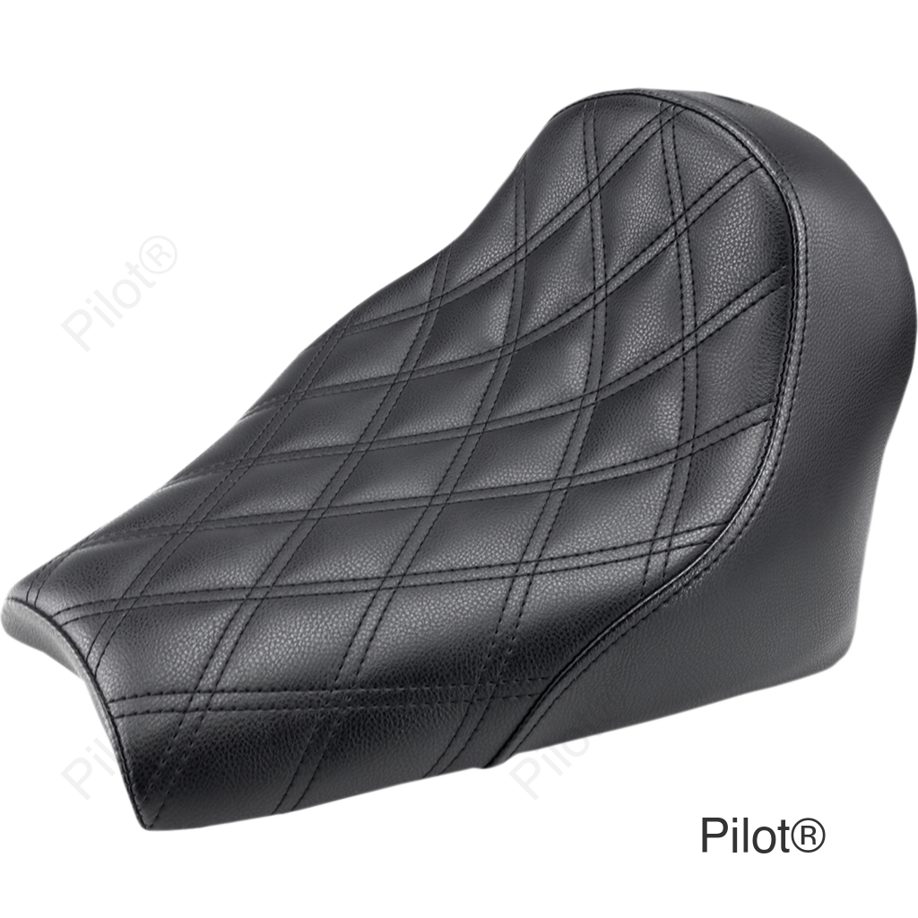 Seat - Renegade Solo - Lattice Stitched - Black