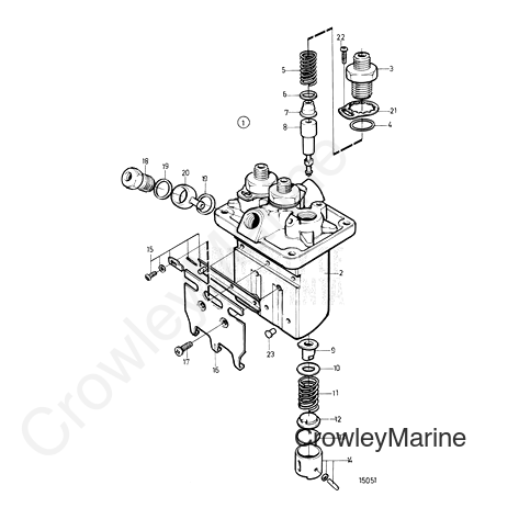 Locking Pin(V2) - Volvo Penta (3580157)