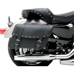 Highwayman Rivet Slant-Style Saddlebags - Medium thumbnail-0