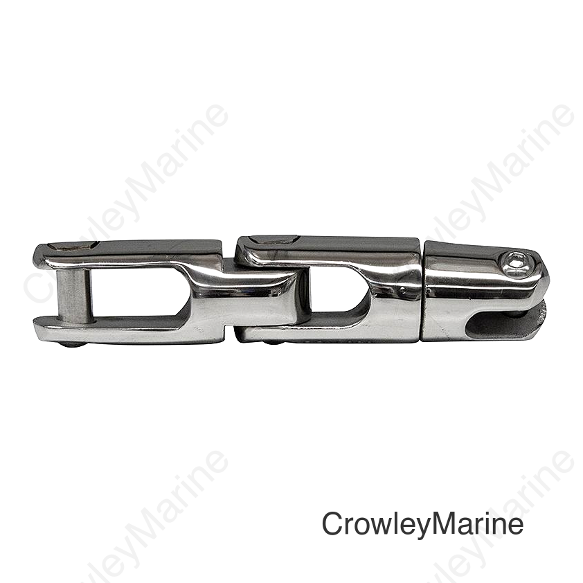 Seachoice 44551 Stainless Steel Three-way Anchor Swivel. Anchor Side: 5/8".