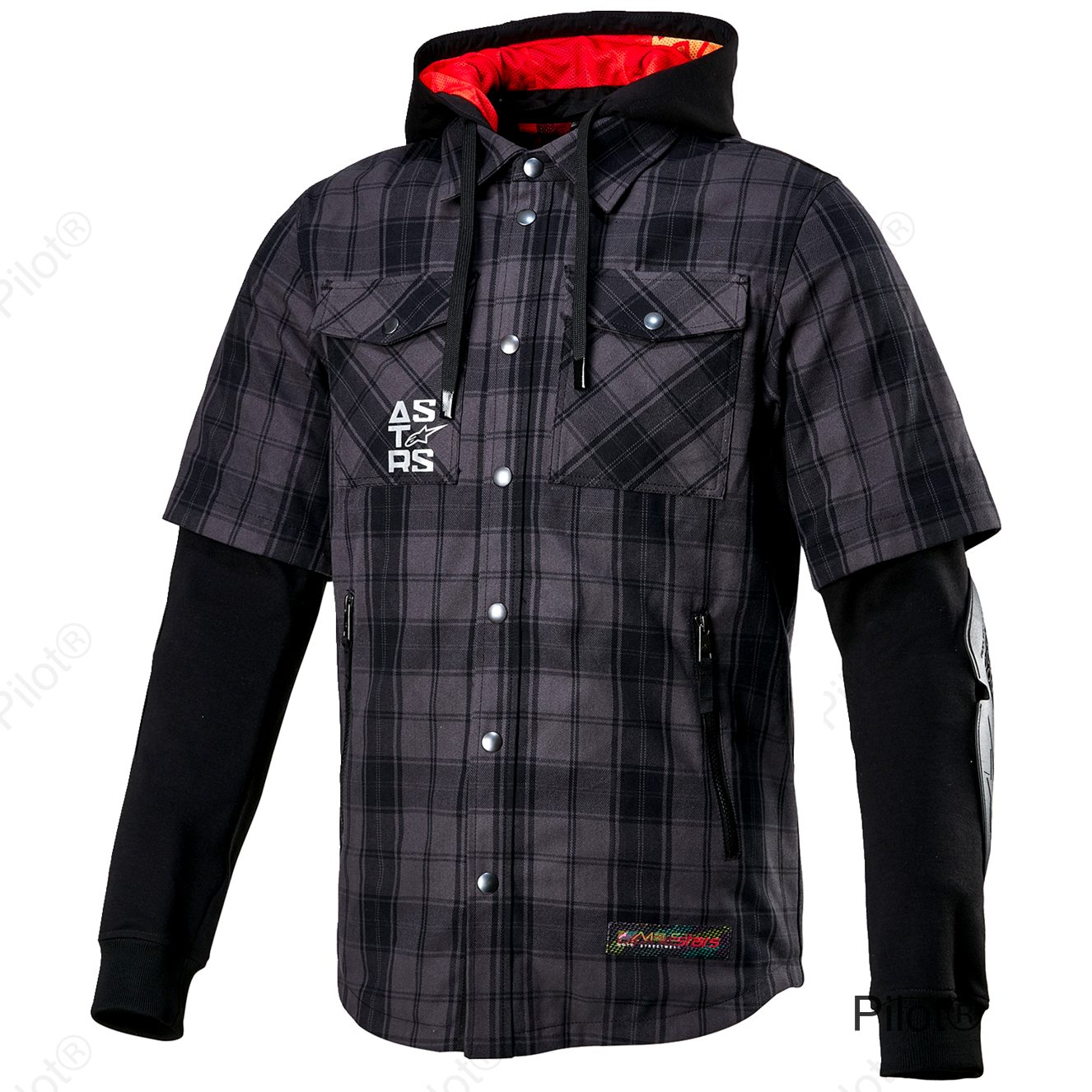 MO.ST.EQ Tartan Jacket - Gray/Black - Medium