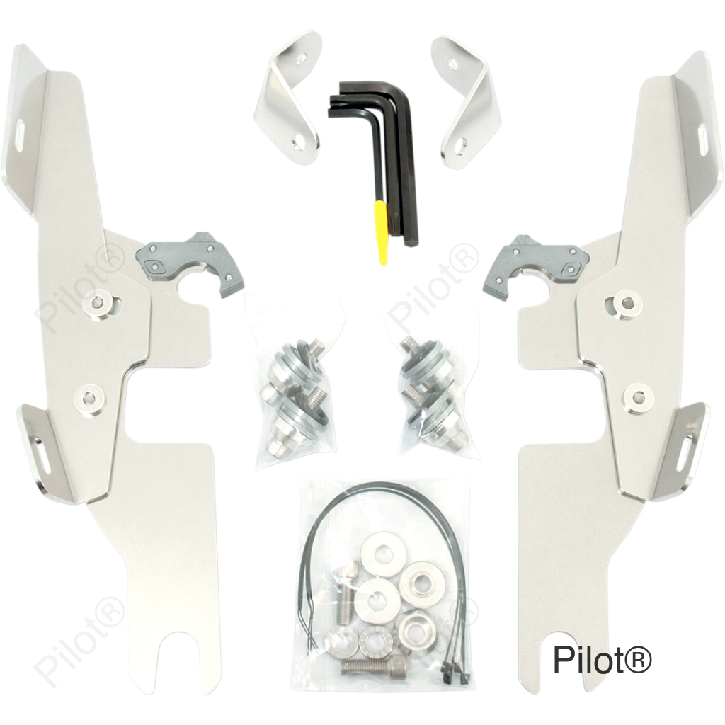 Batwing - Mounting Kit - Polished - Switchback