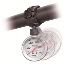 Autometer 2 5/8 inch Black Roll Pod for 1 5/8 inch Roll Cage thumbnail-7