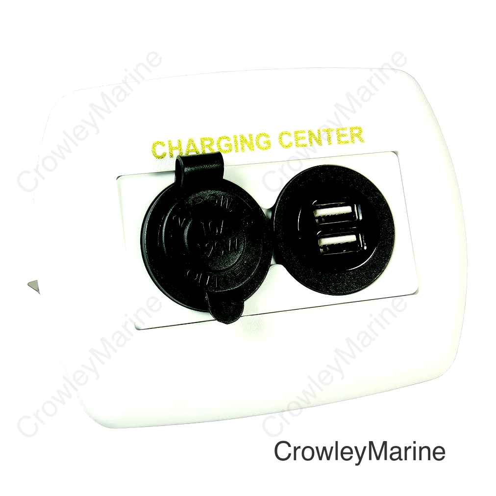 JR Products RV 12V/USB Charging Center