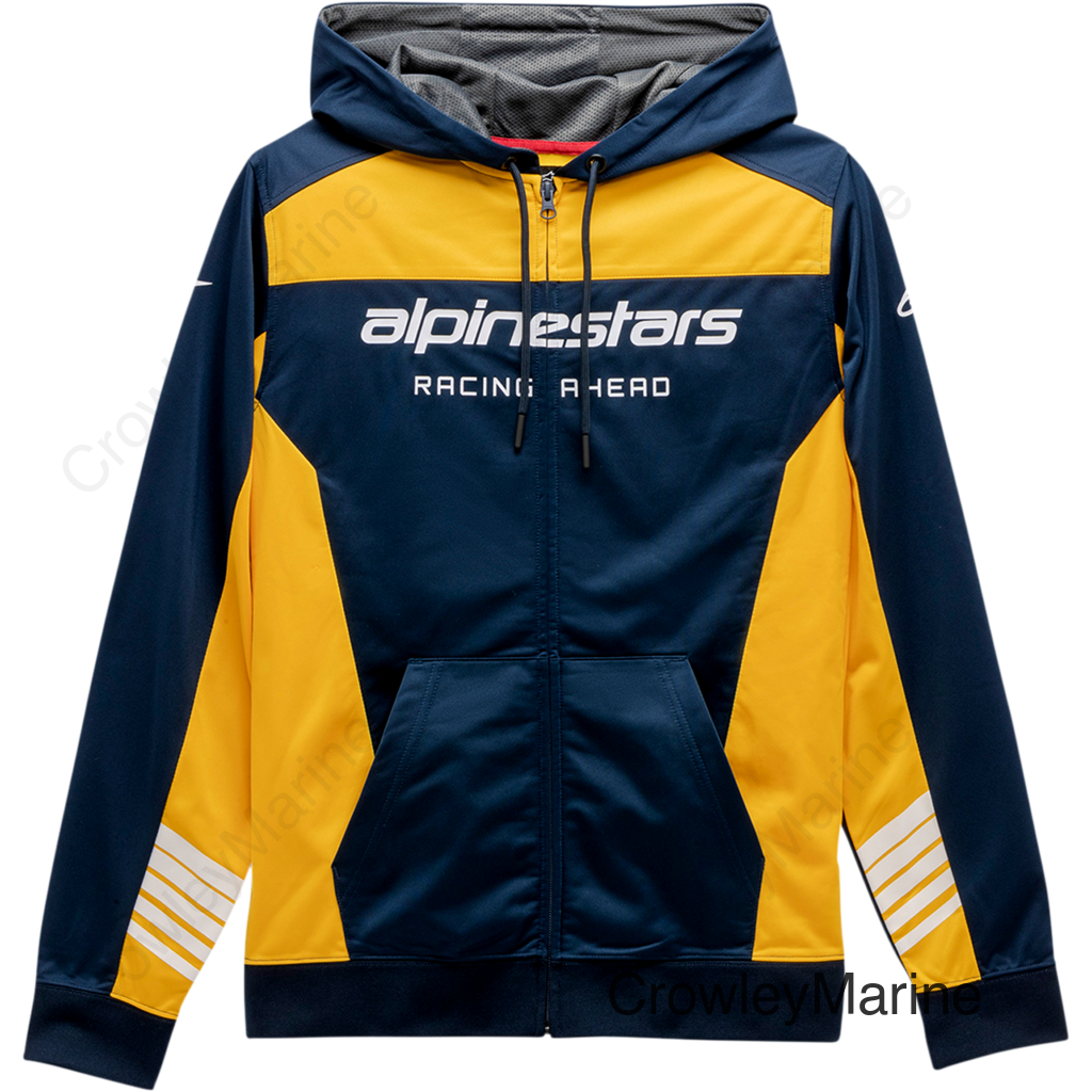 Sessions II Fleece - Navy/Gold - Large