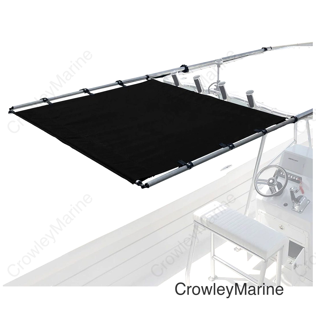 PTX POWER SHADE SS 51 INCH WIDE BLK
