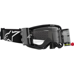 Vision 8 Roll-Off Goggle - Corp - Black - Clear thumbnail-3