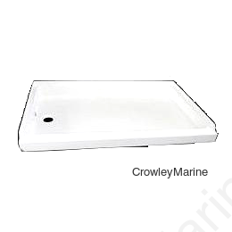 Specialty Recreation SP2436WL Left Drain Shower Base, 24" x 36", White