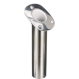 Seachoice Fishing Rod Holder, Cast Stainless Steel, 30 Degree Gunnel Mount thumbnail-2