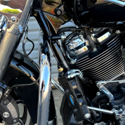 Oil Cooler Kit - Naked - Black - Softail/Touring/Trike