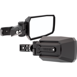 Mirror - Side View - Rectangle - Black thumbnail-0