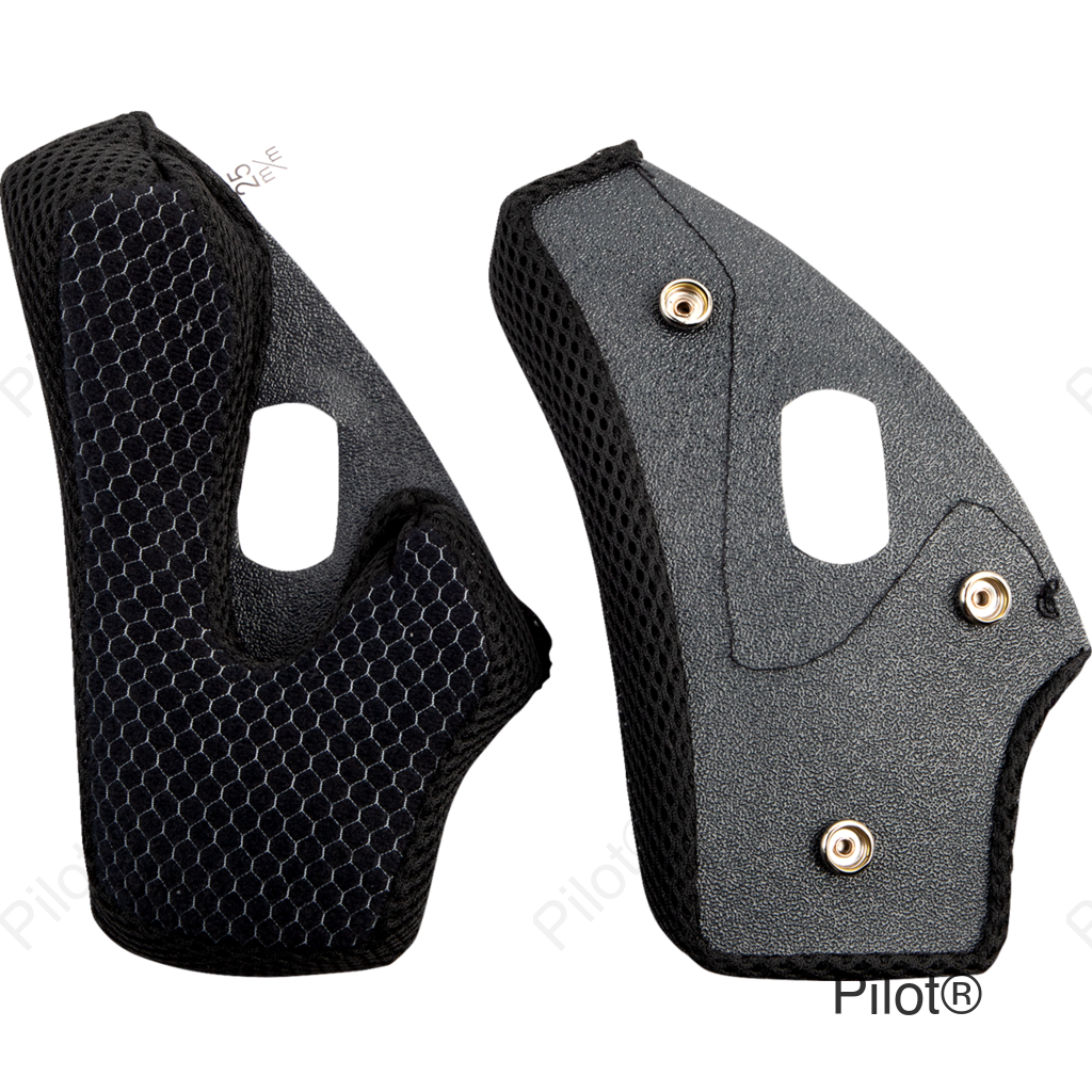 FX-37X Cheek Pads - Black - 2XL