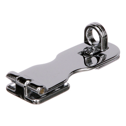 Seachoice Marine-Grade Safety Hasp w/ Swivel Eye, Triple Chrome-Plated Cast Brass, 3 In. X 1 In. thumbnail-6