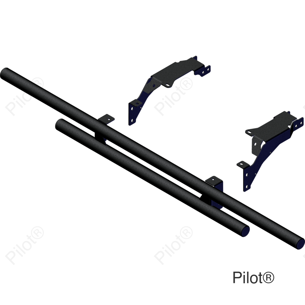 Rear Bumper - Black - Polaris Ranger 1000