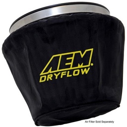AEM Air Filter Wrap Black 7.5in Length x 5in Width x 5in Height thumbnail-1