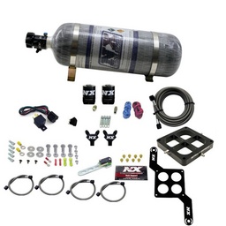 Nitrous Express Dominator Billet Crossbar Stage 6 Nitrous Kit (50-300HP) w/Composite Bottle thumbnail-1