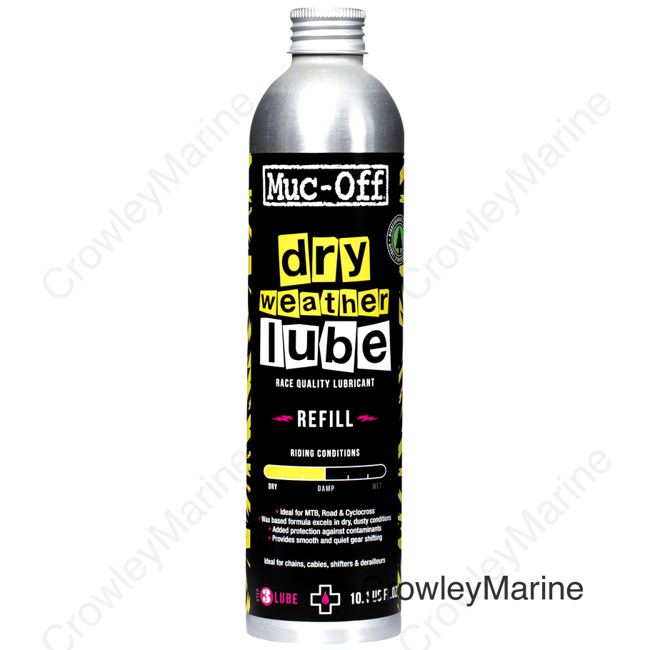 Muc-Off Bio Dry Bike Chain Lube - 300ml Aluminum Refill Bottle